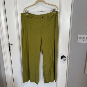 Maeve Cropped Wide-Leg Pants (34)